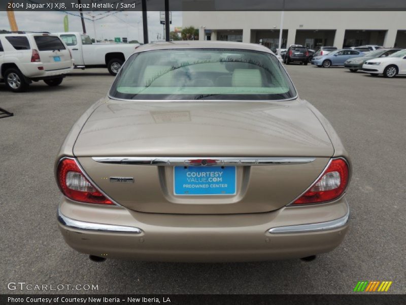 Topaz Metallic / Sand 2004 Jaguar XJ XJ8
