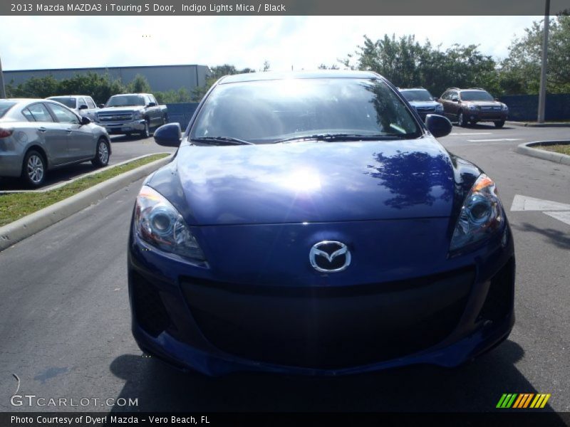 Indigo Lights Mica / Black 2013 Mazda MAZDA3 i Touring 5 Door