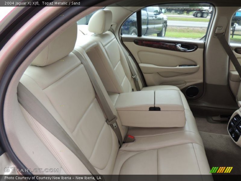 Topaz Metallic / Sand 2004 Jaguar XJ XJ8
