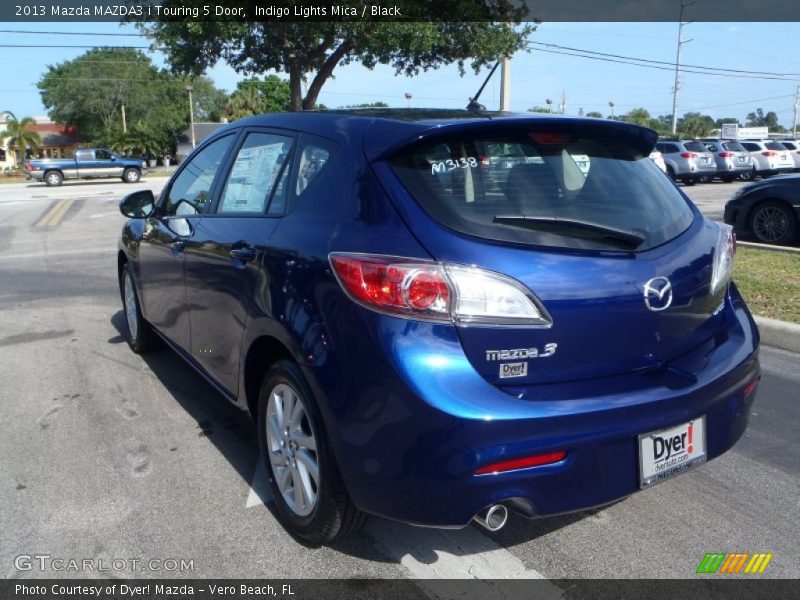 Indigo Lights Mica / Black 2013 Mazda MAZDA3 i Touring 5 Door