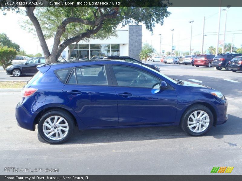 Indigo Lights Mica / Black 2013 Mazda MAZDA3 i Touring 5 Door