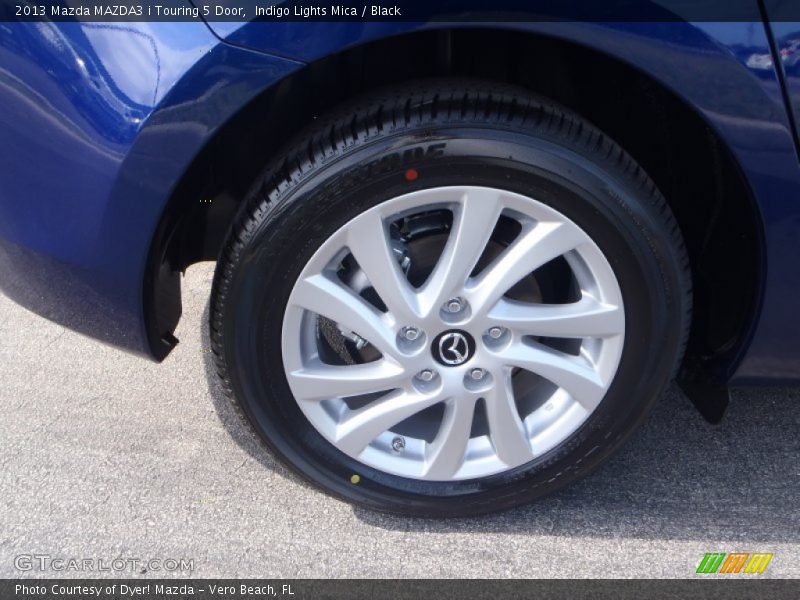 Indigo Lights Mica / Black 2013 Mazda MAZDA3 i Touring 5 Door