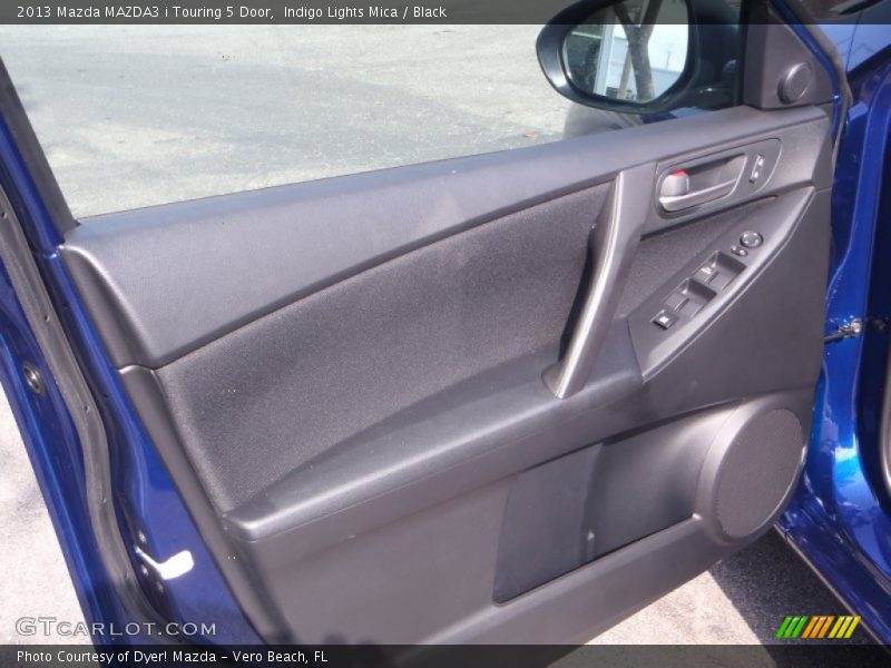 Indigo Lights Mica / Black 2013 Mazda MAZDA3 i Touring 5 Door