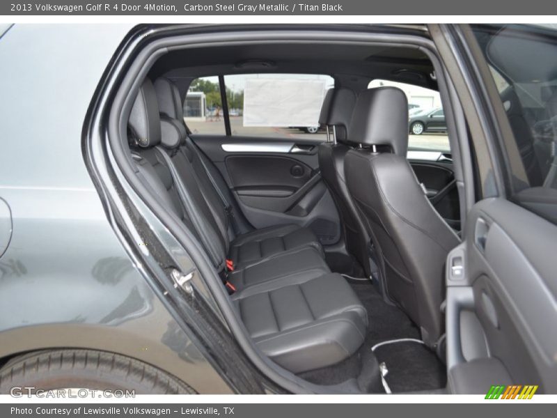 Rear Seat of 2013 Golf R 4 Door 4Motion