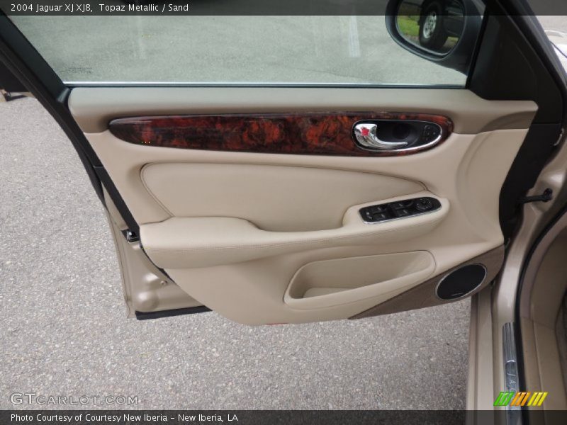 Topaz Metallic / Sand 2004 Jaguar XJ XJ8