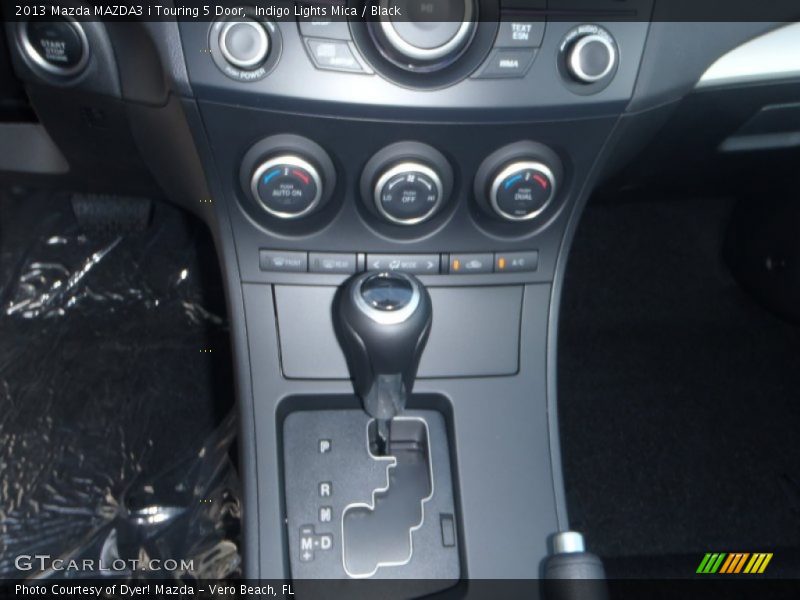 Indigo Lights Mica / Black 2013 Mazda MAZDA3 i Touring 5 Door