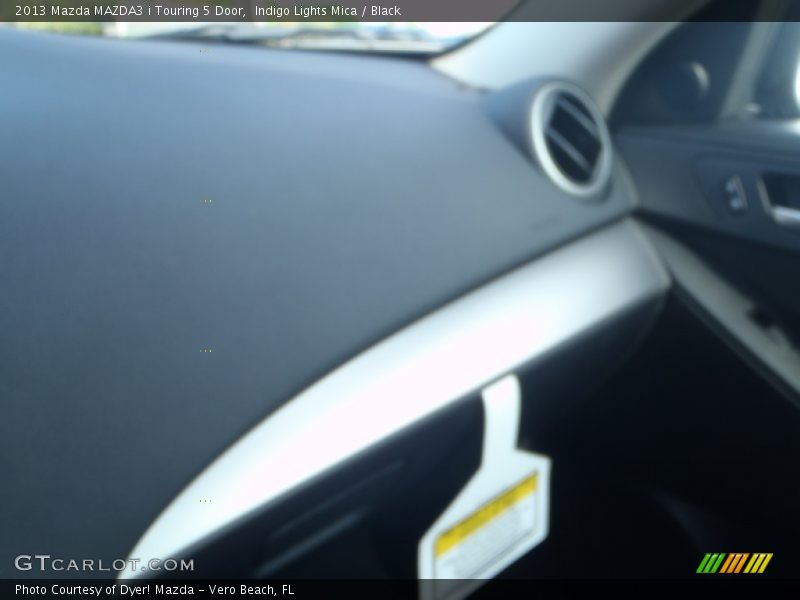 Indigo Lights Mica / Black 2013 Mazda MAZDA3 i Touring 5 Door