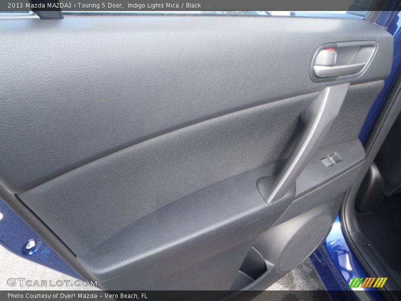 Indigo Lights Mica / Black 2013 Mazda MAZDA3 i Touring 5 Door