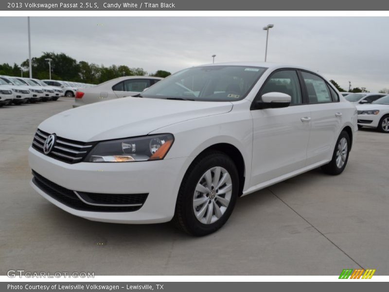 Front 3/4 View of 2013 Passat 2.5L S