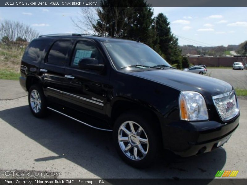 Onyx Black / Ebony 2013 GMC Yukon Denali AWD