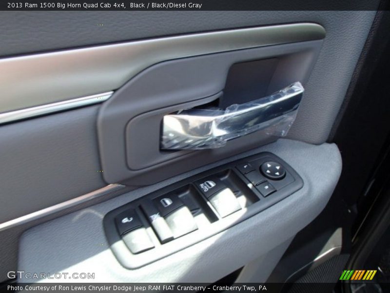 Black / Black/Diesel Gray 2013 Ram 1500 Big Horn Quad Cab 4x4