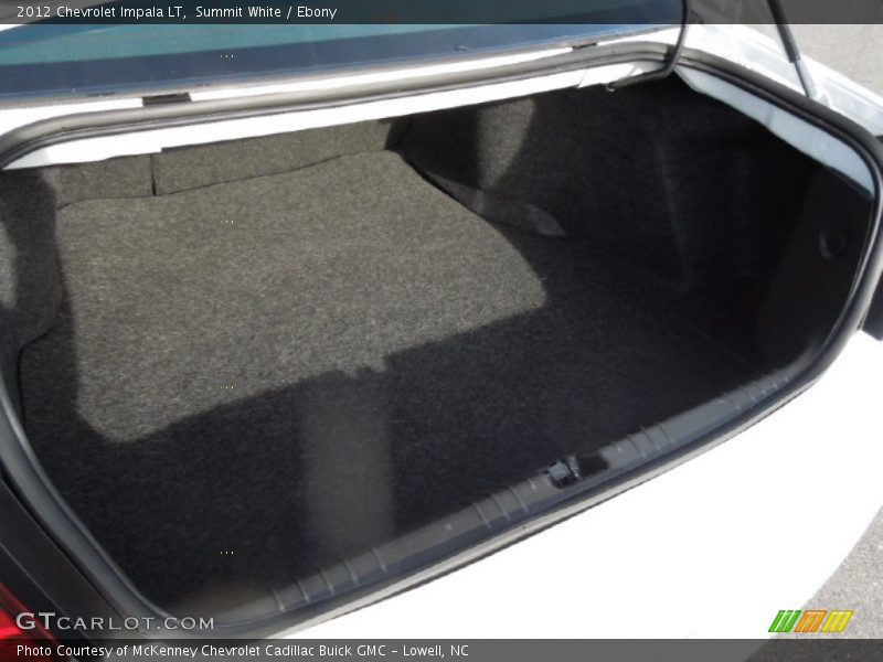 Summit White / Ebony 2012 Chevrolet Impala LT