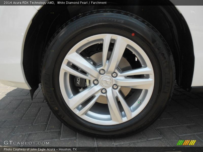 White Diamond Pearl / Parchment 2014 Acura RDX Technology AWD