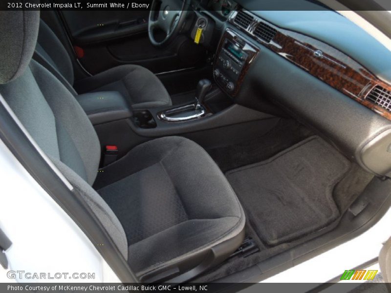 Summit White / Ebony 2012 Chevrolet Impala LT