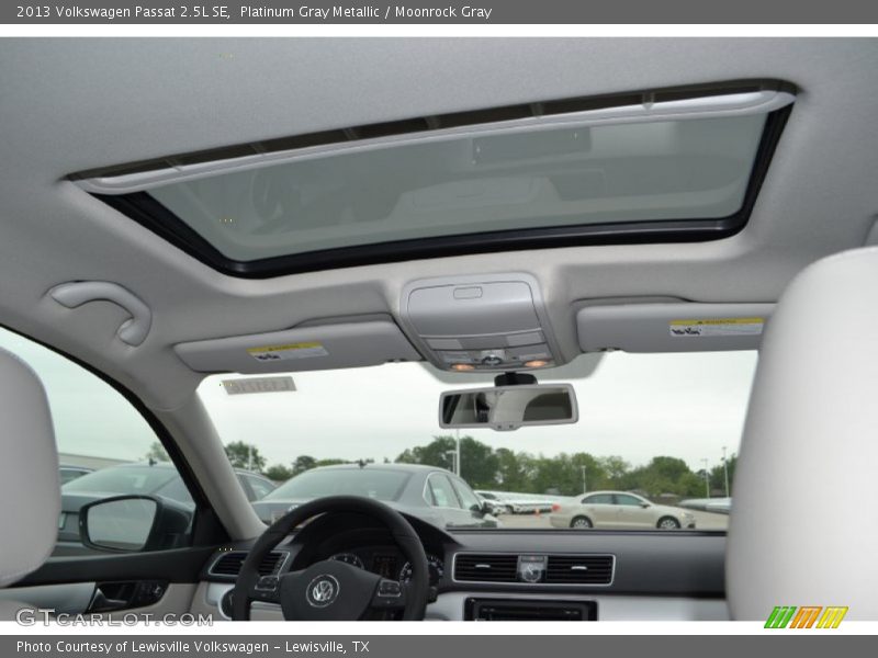 Platinum Gray Metallic / Moonrock Gray 2013 Volkswagen Passat 2.5L SE