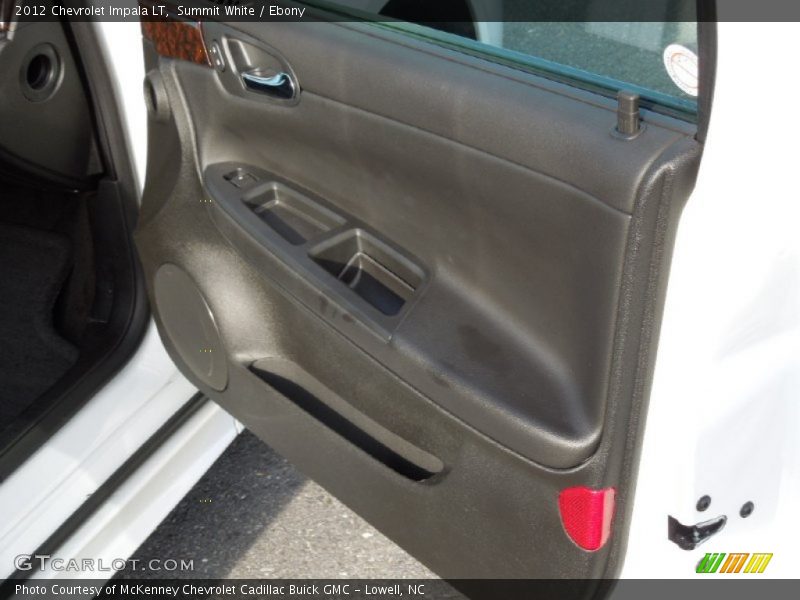 Summit White / Ebony 2012 Chevrolet Impala LT