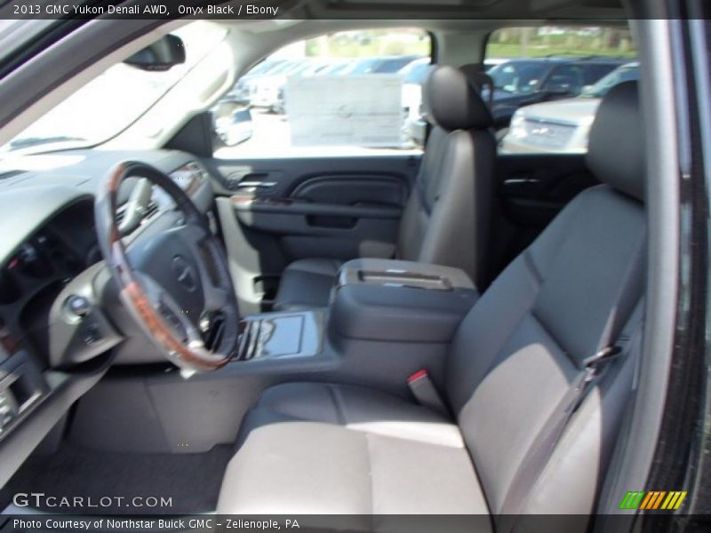 Onyx Black / Ebony 2013 GMC Yukon Denali AWD