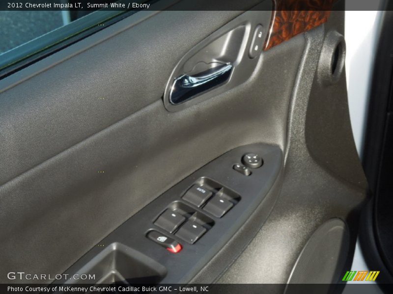 Summit White / Ebony 2012 Chevrolet Impala LT