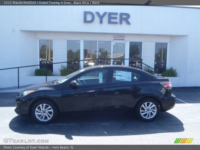 Black Mica / Black 2013 Mazda MAZDA3 i Grand Touring 4 Door