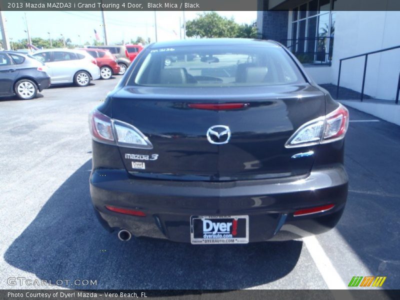 Black Mica / Black 2013 Mazda MAZDA3 i Grand Touring 4 Door