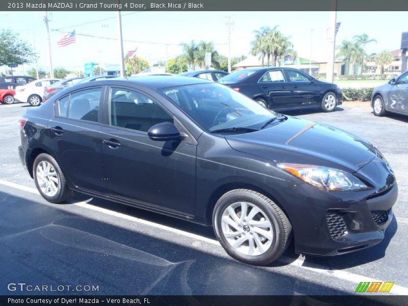 Black Mica / Black 2013 Mazda MAZDA3 i Grand Touring 4 Door