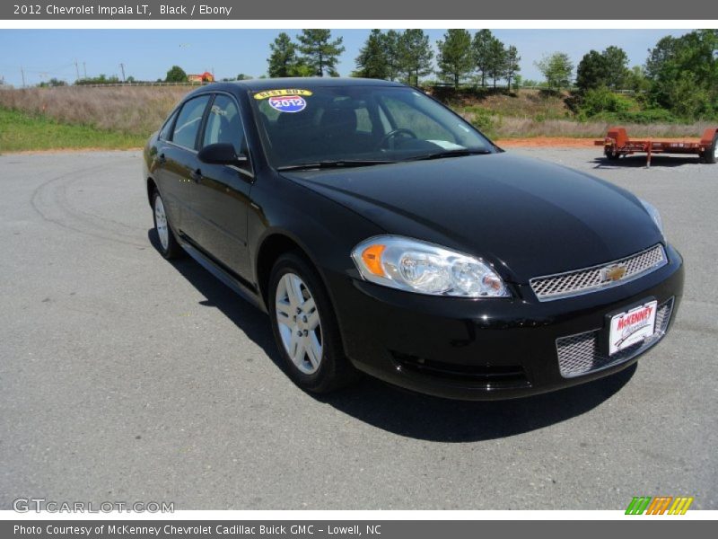 Black / Ebony 2012 Chevrolet Impala LT