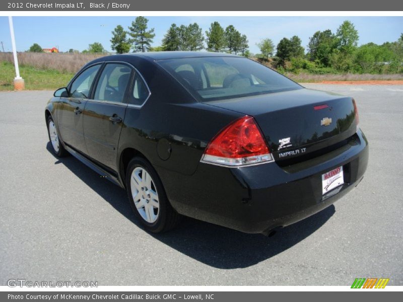 Black / Ebony 2012 Chevrolet Impala LT