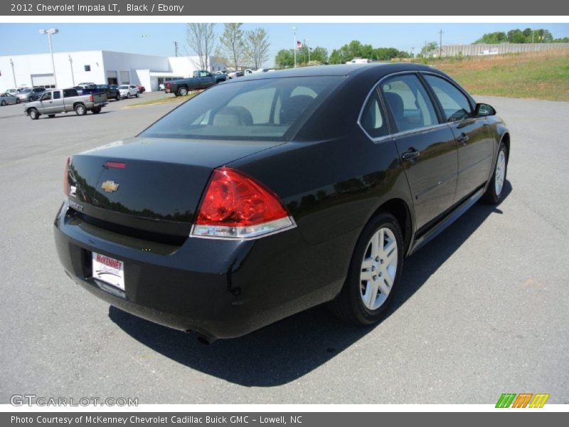 Black / Ebony 2012 Chevrolet Impala LT