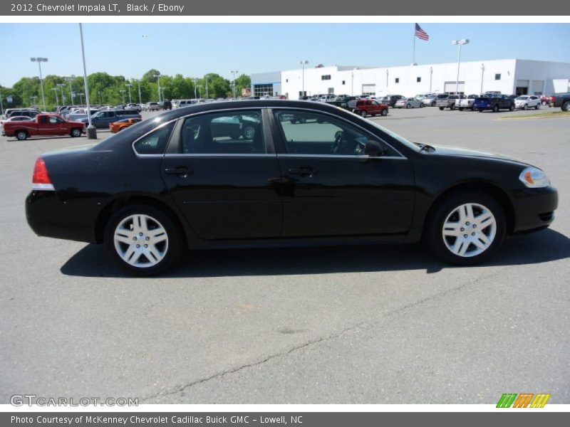 Black / Ebony 2012 Chevrolet Impala LT