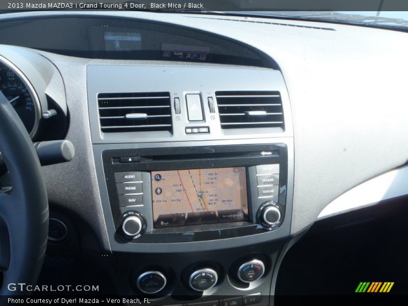 Black Mica / Black 2013 Mazda MAZDA3 i Grand Touring 4 Door