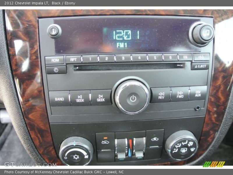 Black / Ebony 2012 Chevrolet Impala LT