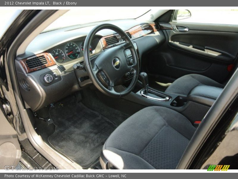 Black / Ebony 2012 Chevrolet Impala LT