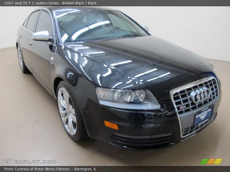 Brilliant Black / Black 2007 Audi S6 5.2 quattro Sedan