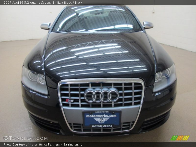 Brilliant Black / Black 2007 Audi S6 5.2 quattro Sedan