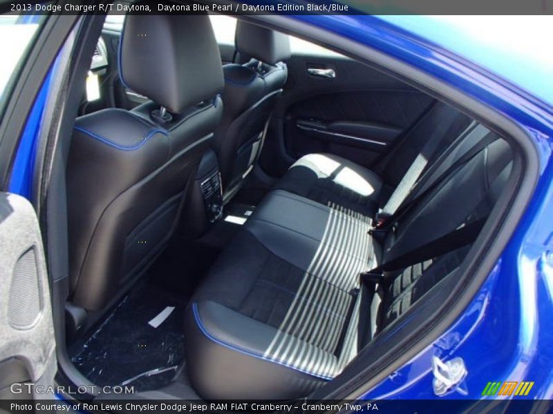 Rear Seat of 2013 Charger R/T Daytona