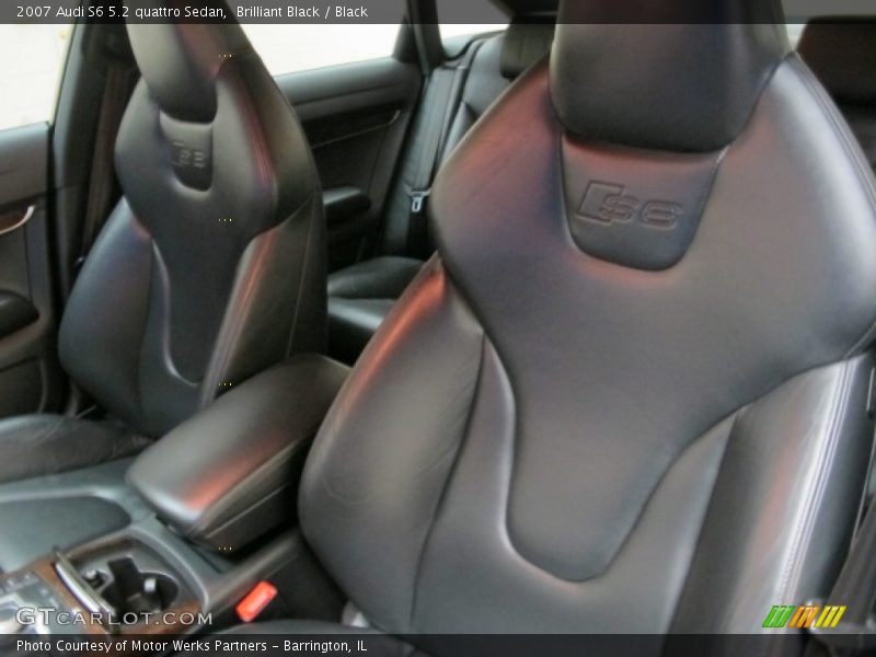 Brilliant Black / Black 2007 Audi S6 5.2 quattro Sedan
