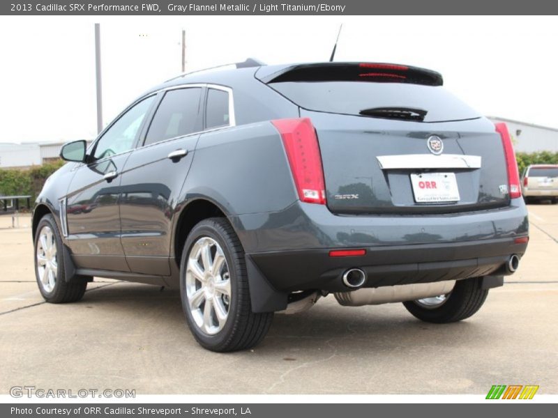 Gray Flannel Metallic / Light Titanium/Ebony 2013 Cadillac SRX Performance FWD