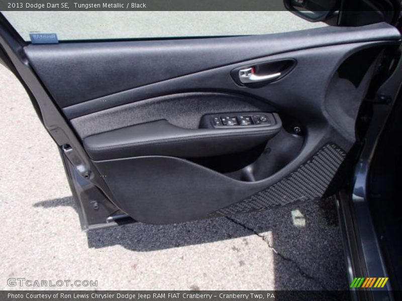 Tungsten Metallic / Black 2013 Dodge Dart SE