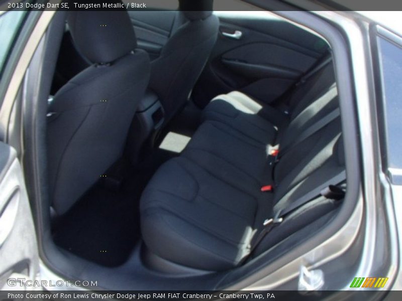 Tungsten Metallic / Black 2013 Dodge Dart SE