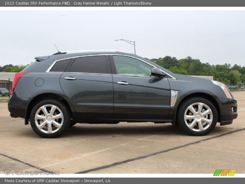 Gray Flannel Metallic / Light Titanium/Ebony 2013 Cadillac SRX Performance FWD