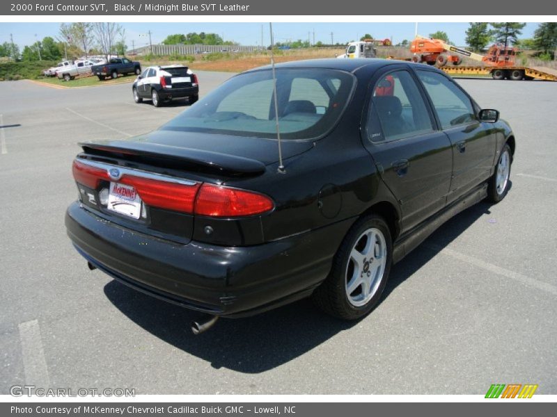 Black / Midnight Blue SVT Leather 2000 Ford Contour SVT