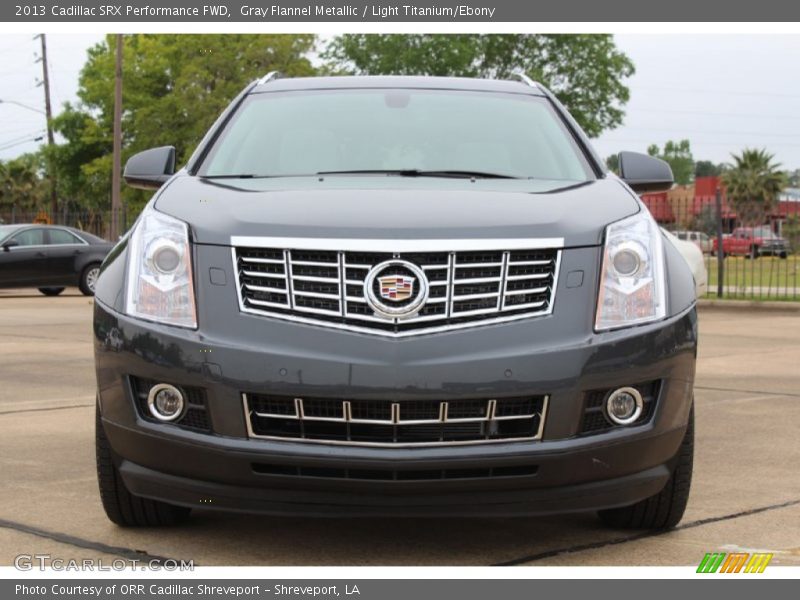 Gray Flannel Metallic / Light Titanium/Ebony 2013 Cadillac SRX Performance FWD