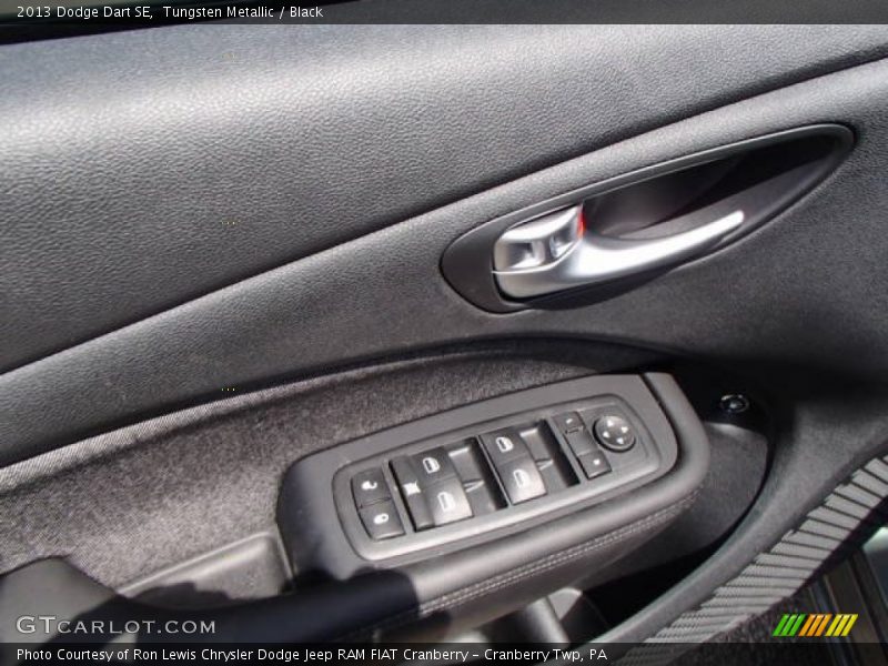 Tungsten Metallic / Black 2013 Dodge Dart SE