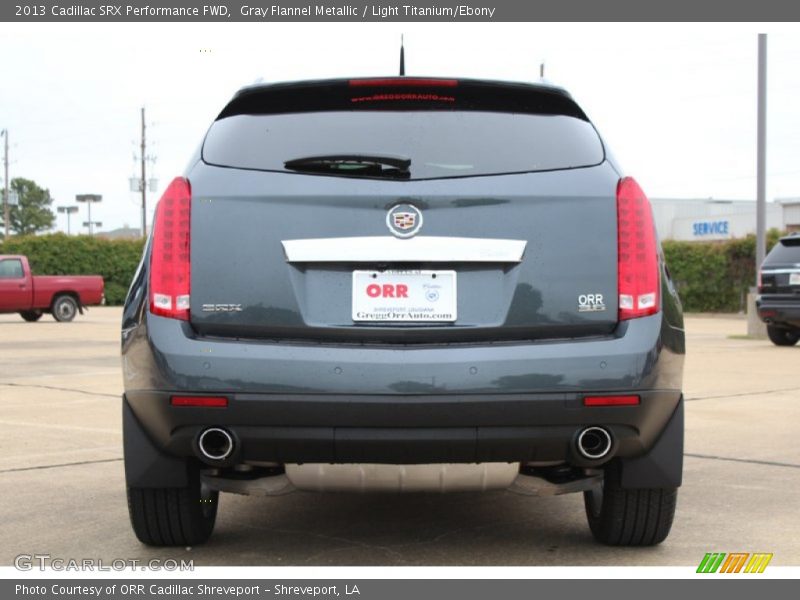 Gray Flannel Metallic / Light Titanium/Ebony 2013 Cadillac SRX Performance FWD