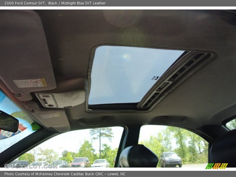 Sunroof of 2000 Contour SVT