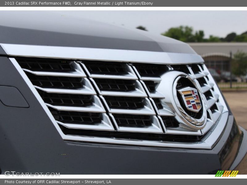 Gray Flannel Metallic / Light Titanium/Ebony 2013 Cadillac SRX Performance FWD
