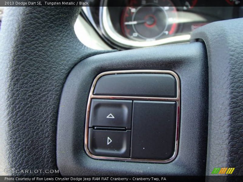 Tungsten Metallic / Black 2013 Dodge Dart SE