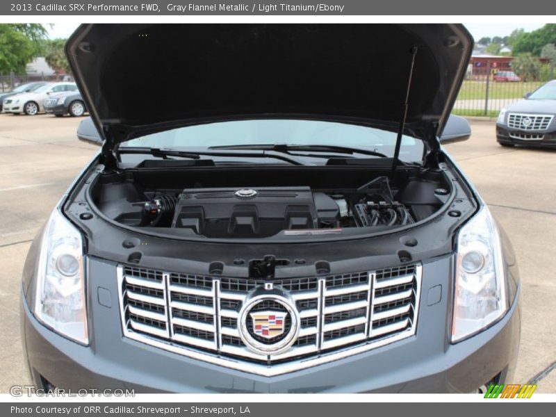 Gray Flannel Metallic / Light Titanium/Ebony 2013 Cadillac SRX Performance FWD
