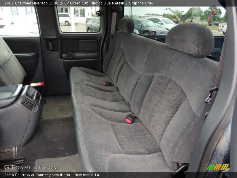 Rear Seat of 2002 Silverado 1500 LS Extended Cab