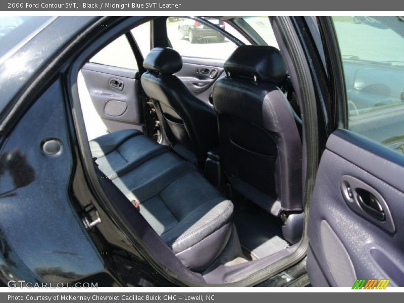 Black / Midnight Blue SVT Leather 2000 Ford Contour SVT